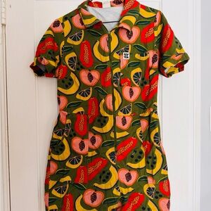 Lucky & Yak Fruit Print Women's Romper